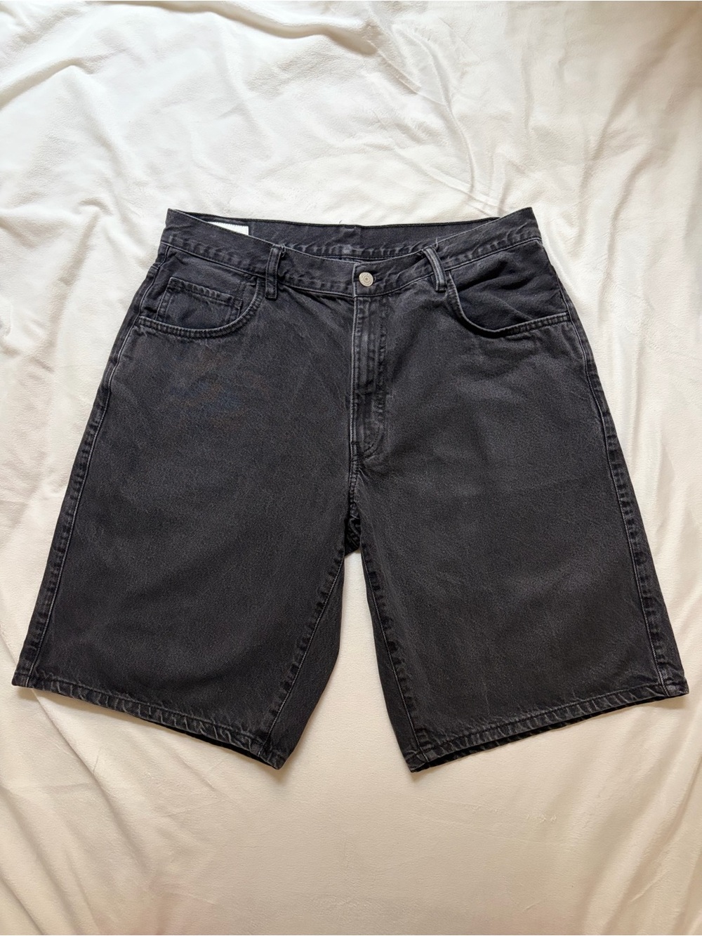 Zara Baggy Fit Denim Shorts